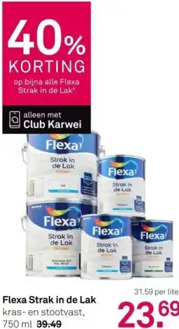 Karwei Flexa Strak in de Lak aanbieding