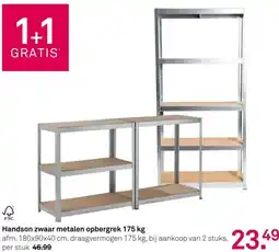 Karwei Handson zwaar metalen opbergrek aanbieding