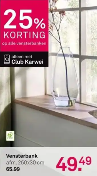 Karwei Vensterbank aanbieding