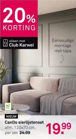 Karwei Can Do sierlijstenset aanbieding