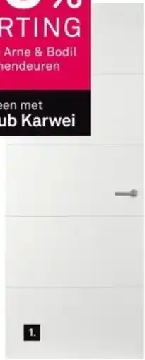 Karwei Arne & Bodil ABB155 aanbieding