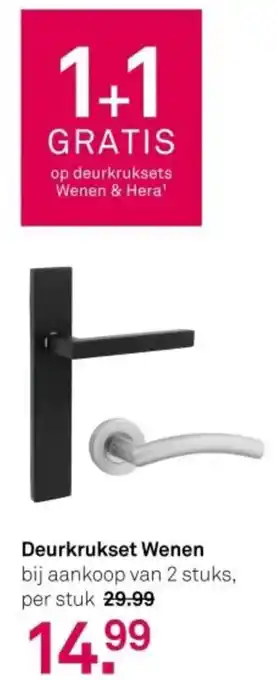 Karwei Deurkrukset Wenen aanbieding