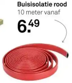 Karwei Buisisolatie rood aanbieding