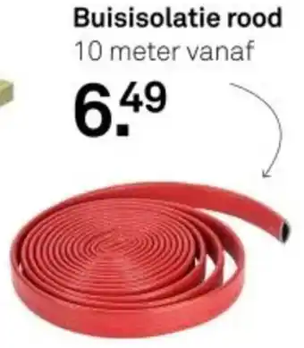 Karwei Buisisolatie rood aanbieding
