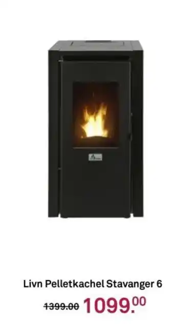 Karwei Livn Pelletkachel Stavanger 6 aanbieding