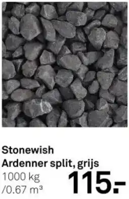 Karwei Stonewish Ardenner split, grijs aanbieding