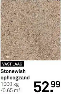 Karwei Stonewish ophoogzand aanbieding