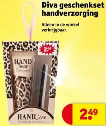 Kruidvat Diva geschenkset handverzorging aanbieding
