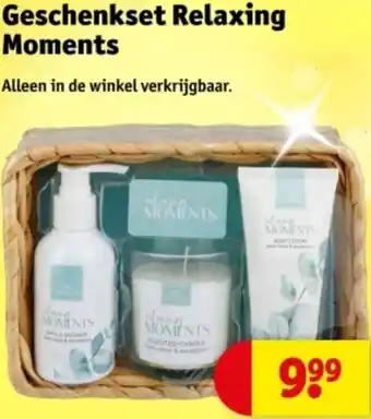 Kruidvat Geschenkset Relaxing Moments aanbieding