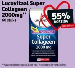 Kruidvat Lucovitaal Super Collageen 2000mg aanbieding