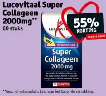 Kruidvat Lucovitaal Super Collageen 2000mg aanbieding