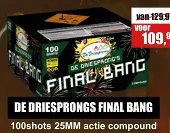 Tuincentrum de Driesprong De driesprongs final bang aanbieding