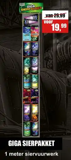 Tuincentrum de Driesprong Giga sierpakket aanbieding