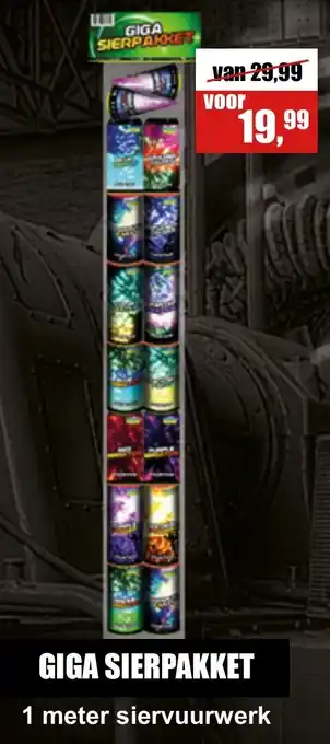 Tuincentrum de Driesprong Giga sierpakket aanbieding