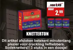 Tuincentrum de Driesprong Knetterton aanbieding