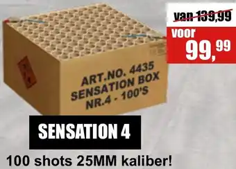 Tuincentrum de Driesprong Sensation 4 aanbieding