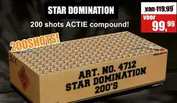 Tuincentrum de Driesprong Star domination aanbieding
