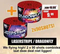 Tuincentrum de Driesprong Laserstripe/dragonfly aanbieding