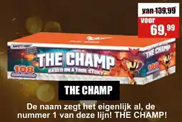 Tuincentrum de Driesprong The champ aanbieding
