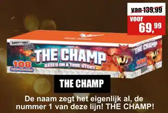 Tuincentrum de Driesprong The champ aanbieding