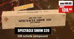 Tuincentrum de Driesprong Spectacle show 320 aanbieding