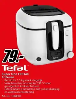 MediaMarkt Tefal Super Uno FR3140 Friteuse aanbieding