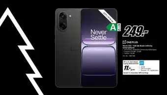 MediaMarkt ONEPLUS Nord CE5 - 128 GB Black Infinity Smartphone aanbieding