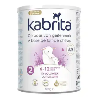 Etos Kabrita Opvolgmelk 2 800GR aanbieding