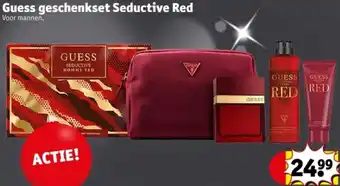 Kruidvat Guess geschenkset Seductive Red aanbieding