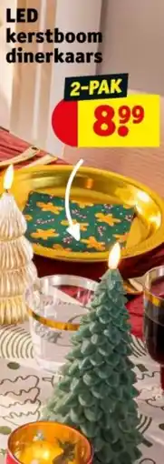 Kruidvat LED kerstboom dinerkaars aanbieding
