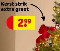 Kruidvat Kerst strik extra groot aanbieding