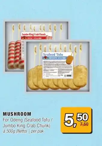 Amazing Oriëntal MUSHROOM aanbieding