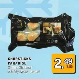 Amazing Oriëntal CHOPSTICKS PARADISE aanbieding