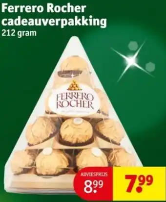 Kruidvat Ferrero Rocher cadeauverpakking aanbieding