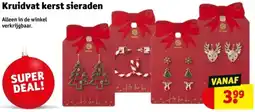 Kruidvat Kruidvat kerst sieraden aanbieding