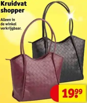 Kruidvat Kruidvat shopper aanbieding