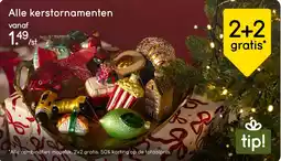 Leen Bakker Alle kerstornamenten aanbieding