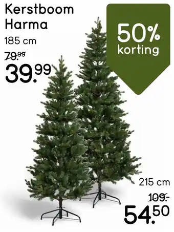 Leen Bakker Kerstboom Harma aanbieding