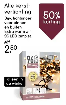 Leen Bakker Alle kerstverlichting aanbieding