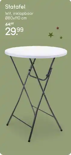 Leen Bakker Statafel aanbieding