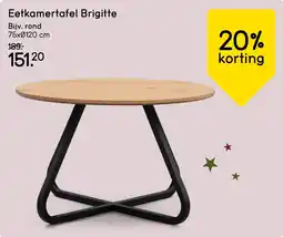 Leen Bakker Eetkamertafel Brigitte aanbieding
