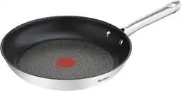 Amazon Tefal A70408 Duetto Roestvrijstalen Pan, Inductie, Verzegeld 32 Cm aanbieding