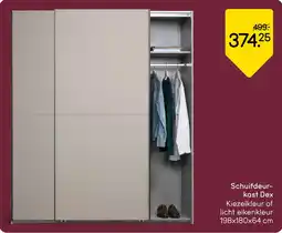 Leen Bakker Schuifdeur kast Dex aanbieding