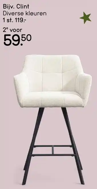 Leen Bakker Clint aanbieding