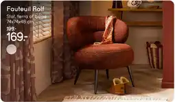 Leen Bakker Fauteuil Rolf aanbieding