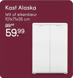 Leen Bakker Kast Alaska aanbieding