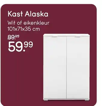 Leen Bakker Kast Alaska aanbieding