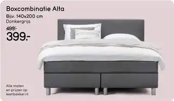 Leen Bakker Boxcombinatie Alta aanbieding