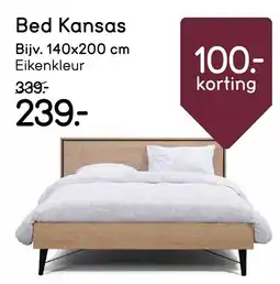 Leen Bakker Bed Kansas aanbieding