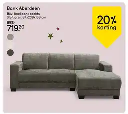Leen Bakker Bank Aberdeen aanbieding
